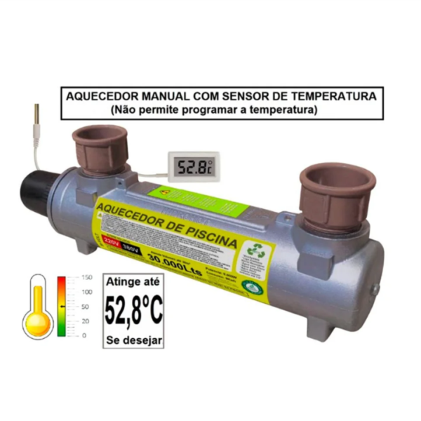 Aquecedor Manual 3Om’