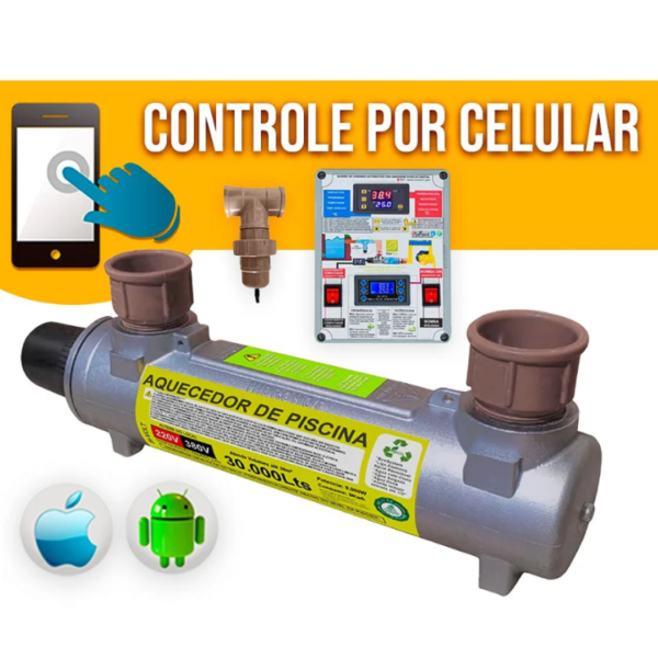 Aquecedor Wifi e lonizador 30m’